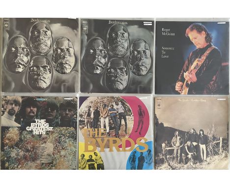 Eighteen Byrds/solo member LPs, mostly European pressings. To include: The 1978 Reunion Concert (2016, Live on Vinyl, LOVLP20