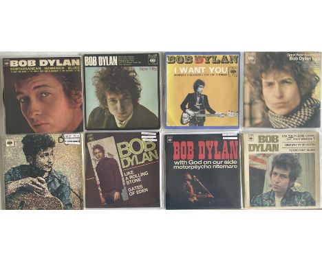 BOB DYLAN - 60s EP RARITIES. Top selection of 8 original 1960s EU/UK pressing EPs from Bob Dylan. In this lot 'DE' refers to 