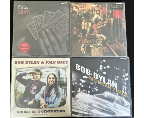 BOB DYLAN - CONTEMPORARY PRESSING LPs. As new selection of 8 x LPs pressed from the 2000s onwards featuring Bob Dylan. Titles