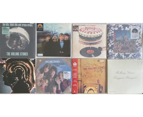 THE ROLLING STONES - CONTEMPORARY PRESSING LPs. 8 x Mint and sealed contemporary (2000s onwards) pressing LPs from The Stones