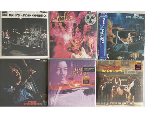 Eight Jimi Hendrix LPs - chiefly 00s pressings, to inc: First Days of the Rising Sun (2010 EU, Music on Vinyl, MOVLP076, 2xLP