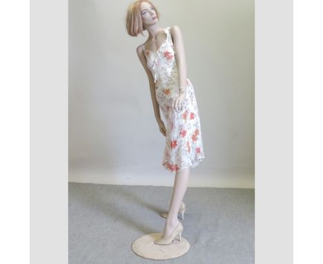 A 1970's life size shop mannequin 