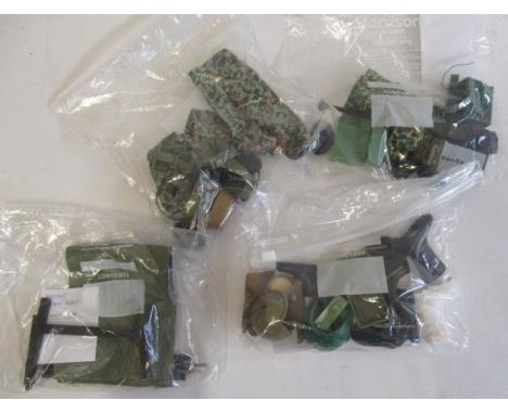 Action Man 1980's clothing and accessories including Royal Marines battle uniform, boots and camp bed, G-E (Est. plus 21% pre