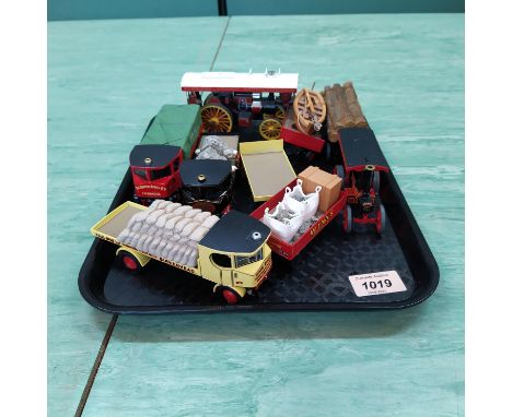 A selection of Corgi 1:50 scale vintage steam vehicles