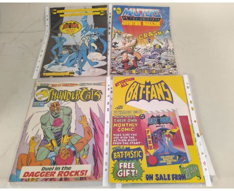 A selection of Enid Blyton books (all well used) plus a small group of vintage 1980's comics
