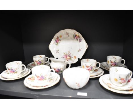 A Royal Crown Derby part tea service pattern no. 839892