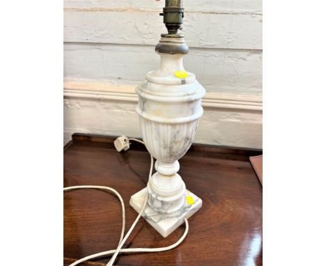 A vintage table Lamp. With a shade