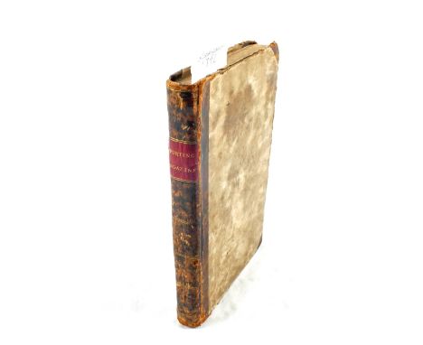 Bound sporting magazines 1792-1804 includes a section on the manner of hunting elephants in Abyssinia
