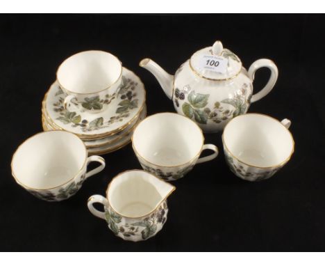 Royal Worcester Lavinia tea set