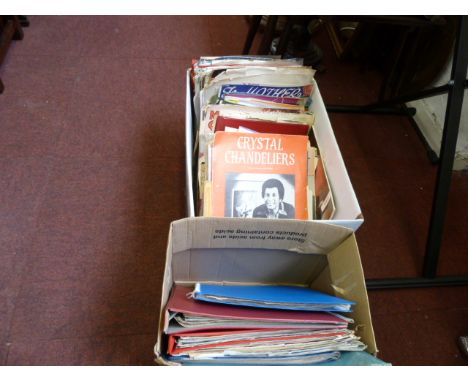 Collection of sheet music & manuscript