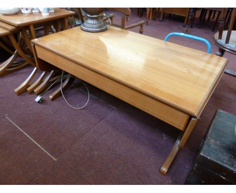 Vintage teak style sofa table