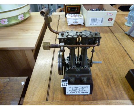 Stuart Turner double 10 vertical engine 3/4'' bore x 3/4'' stroke