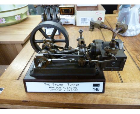 Stuart Turner horizontal engine 1.5'' stroke by 1.5'' bore