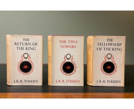 TOLKIEN, J. R. R. The Lord of the Rings. The Fellowship of the Ring, 15th impression, unclipped 14th impression dust-jacket; 