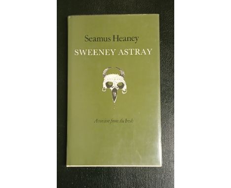 Sweeney Astray, FIRST edition, SIGNED by Heaney with the Irish spelling of his name, he offered signature after a chat at Oxf