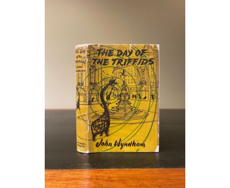 WYNDHAM, John. The Day of the Triffids, FIRST EDITION, FIRST PRINTING, 8vo, publisher's green cloth lettered in silver, uncli