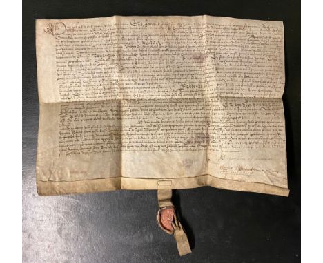 Scotland &ndash; Cauldcotes &ndash; Lothian &ndash; 1621. Charter granted by Sir James Richardson of Smeatoun, Kt. to John Ed