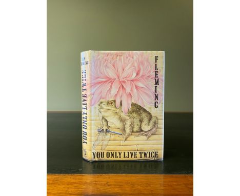 FLEMING, Ian. You Only Live Twice, FIRST EDITION, 8vo, publisher's imitation black cloth lettered in silver &amp; gilt, uncli