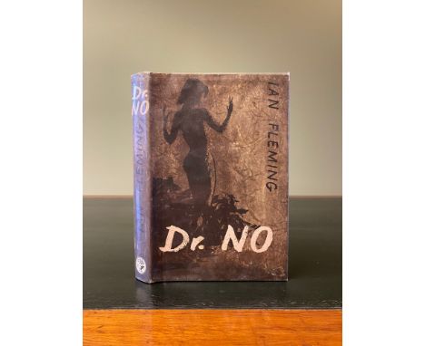 FLEMING, Ian. Dr. No, FIRST EDITION, 8vo, publisher's imitation black cloth lettered in silver, female silhouette on front pa