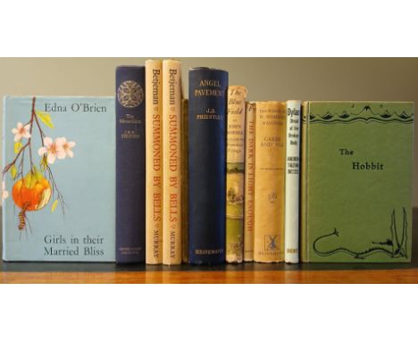 Selection of 20th century works, including: J. R. R. Tolkien, The Hobbit, 13th imp., no d.j., and The Silmarillion, 2nd imp.,