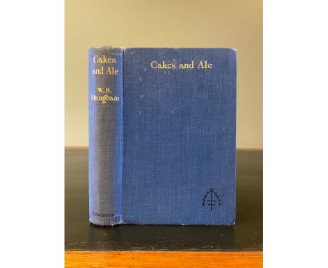 MAUGHAM, William Somerset. Cakes and Ale, SIGNED, first edition, [iv], 270pp., 8vo, publisher's blue cloth lettered in gilt, 