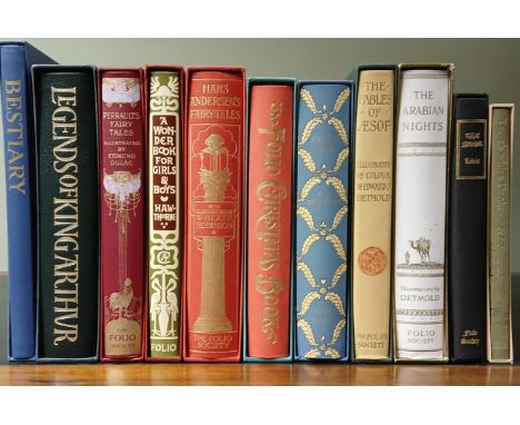 Quality editions of the classics published by the Folio Society, including: Perrault's Fairy Tales, 1998._ Wonder Book for Gi