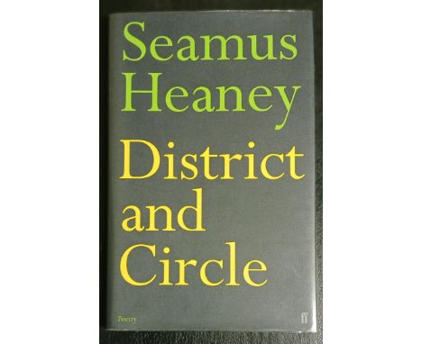 District and Circle, SIGNED FIRST edition, unclipped d.j., faint spots at edges, London: Faber and Faber, 2006