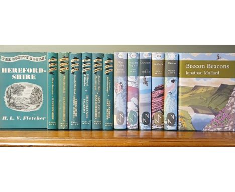 The New Naturalist Library, published by Collins, including volumes: Wye Valley 2008, Southern England 2008, Dartmoor 2009, S