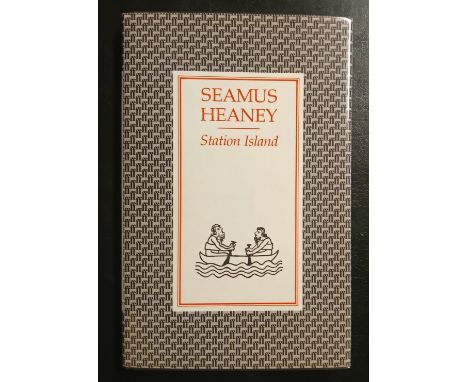 Station Island, SIGNED FIRST ed., unclipped d.j., bright and well-preserved, light spotting head of text-block, London: Faber