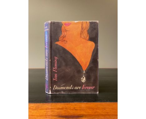FLEMING, Ian. Diamonds are Forever, FIRST EDITION, first impression [with "Boofy" for "Dolly", p.134], 8vo, publisher's black