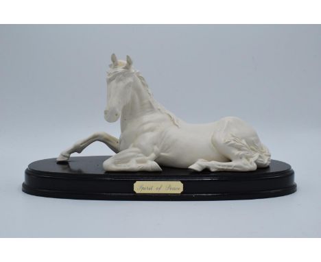 Royal Doulton horse Spirit of Peace. The item appears to be in good condition with no obvious damage or repairs. Height 15cm.