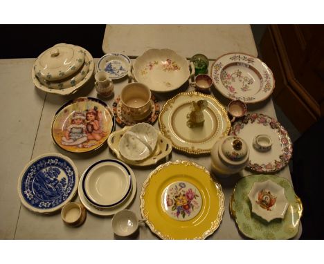A mixed collection of items to include Caithess, Spode, Sadler, Worcester etcCondition is mixed. No condition reports availab