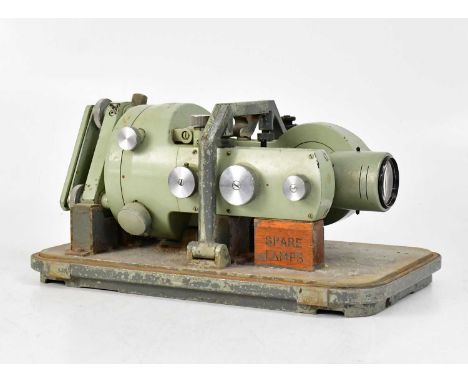 A theodolite by Cooke, Troughton and Simms Ltd of York no. V041999, in a fitted domed case, length 32cm.