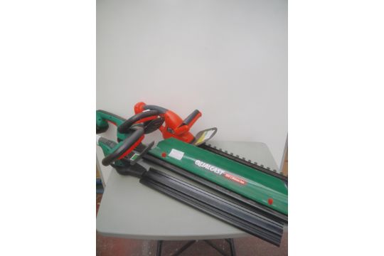 qualcast 18v lithium ion hedge trimmer