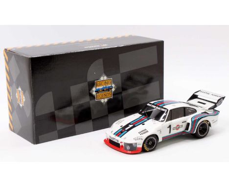 Exoto Racing Legends 1/18th scale No. 18104 Martini Porsche 935 Turbo 1977 as driven by Ickx/Mass, as issued in the original 