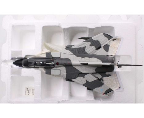 A Collection Armour No. 98065 GR-Mk1 UK Royal Air Force Tornado, housed in the original packaging, model appears as issued