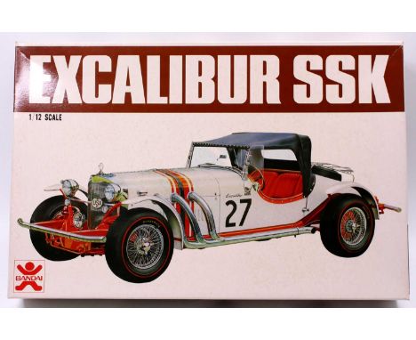 Bandai 1.12 scale, 8804 Excalibur SSK Race V8 2 seater #27 German GP of New Brooklin inc Super detail engine/chassis/suspensi