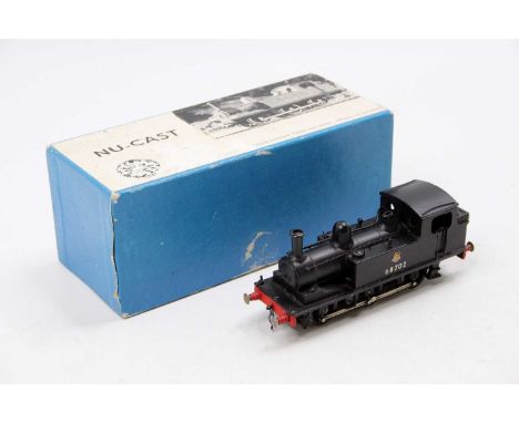 Nu Cast 00 Gauge kit built model of J72 0-6-0T Locomotive, Number 68702, Black with BR Early emblem, flywheel motor, excellen