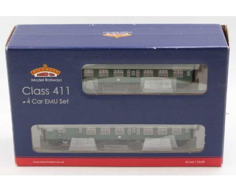 31-425A Bachmann Branch-line 4-CEP EMU 7141 late SR multiple unit green (NM) (NE)