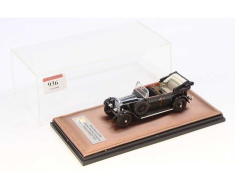 GLM Models 1/43rd scale limited edition model of a Rolls Royce 20HP Barker Touring Limousine 1923, No.026/299, in the origina