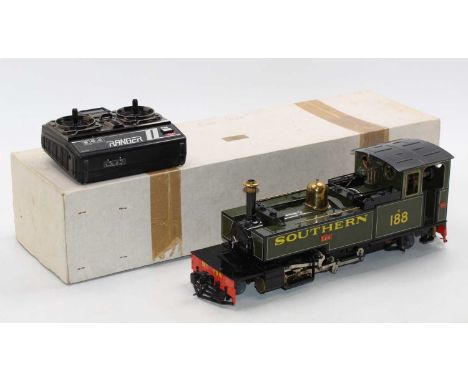 Pearse Models G scale 45mm, 2-6-2 Lynton and Barnstaple Southern Railway gas fired live steam loco numbered 188 "Lew". Model 