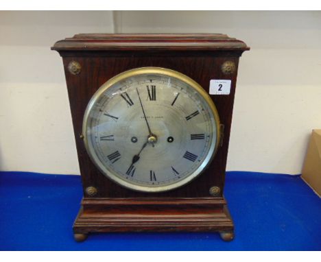 An early Harrods of London mantle clock 