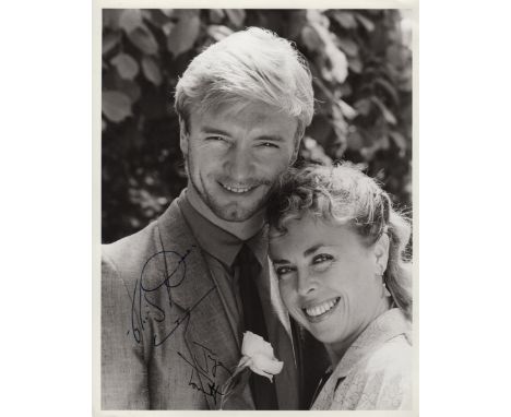 TORVILL &amp; DEAN: TORVILL JAYNE (1957-  ) &amp; DEAN CHRISTOPHER (1958-  ) English Figure Skaters, performing together they