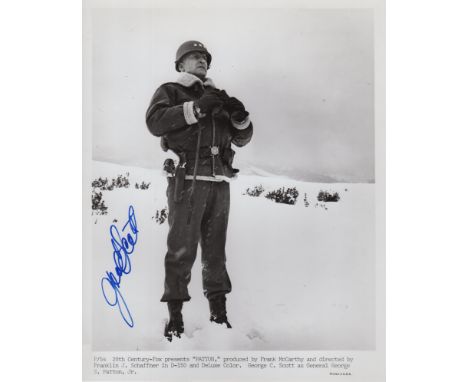  SCOTT GEORGE C.: (1927-1999) American Actor, the first actor to refuse the Academy Award for Best Actor (for Patton in 1970)