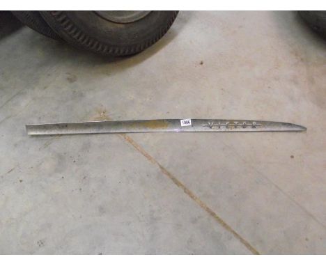 A Vauxhall Victor chrome trim piece