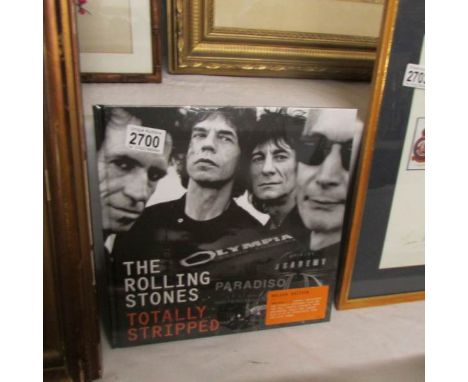 'The Rolling Stones Totally Stripped', deluxe edition, still in sellophane wrapping.