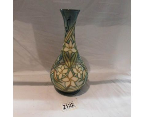 A Moorcroft floral vase.