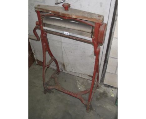 A vintage Pioneer mangle