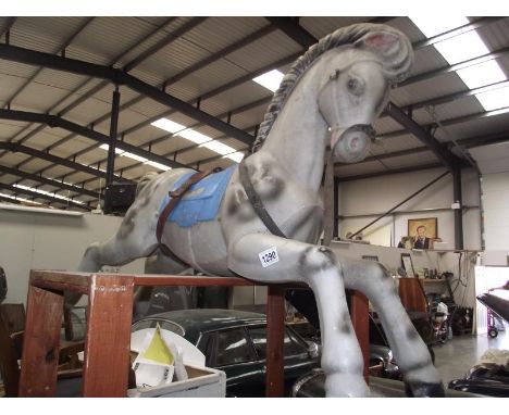 A 1950's rocking horse