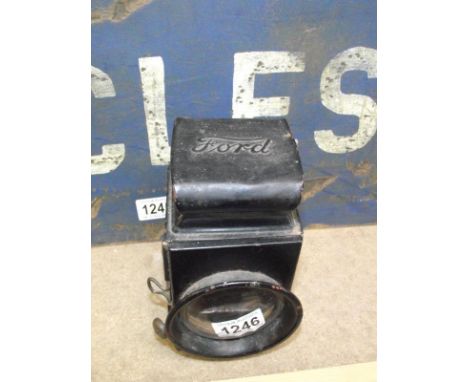 A Ford model T ton truck rear light